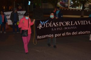Bolivianos marchan por la vida y la familia en La Paz 2023 7
