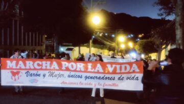 Marcha por la Vida en La Paz