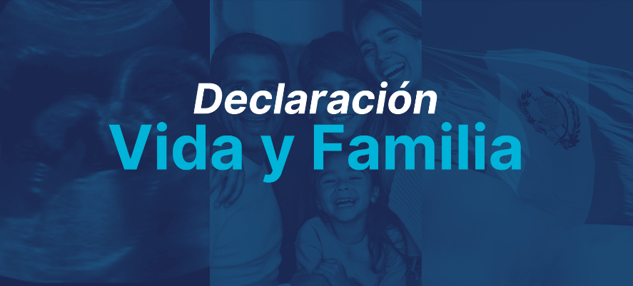 declaración vida y familia
