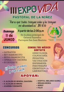 III ExpoVida parroquia San Juan Bautista en Saavedra