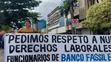 Trabajadores de Fassil piden el pago de sus salarios
