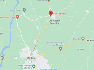 Ubicación Saavedra