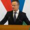 ministro de Exteriores húngaro, Péter Szijjártó