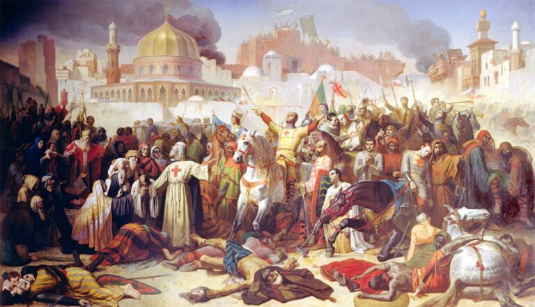 Toma de Jerusalén por los Cruzados