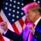 Donald Trump triunfante