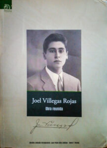 Portada del libro "Joel Villegas Rojas: obra reunida".