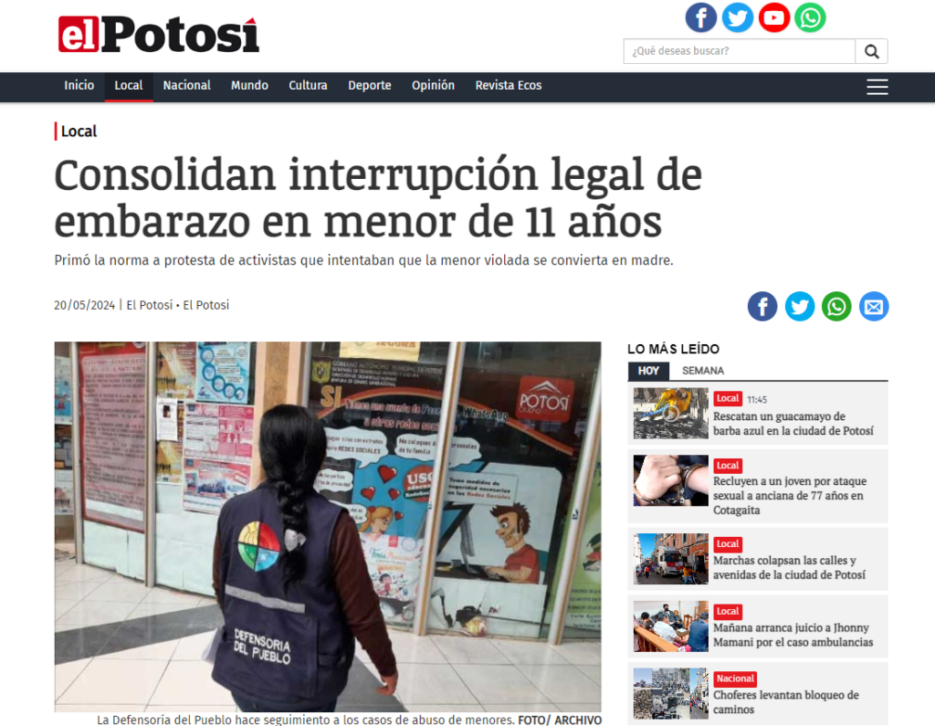 El Potosí ILE 20.05.2024