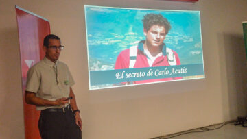Daniel Rojas Quiroz y beato Carlo Acutis