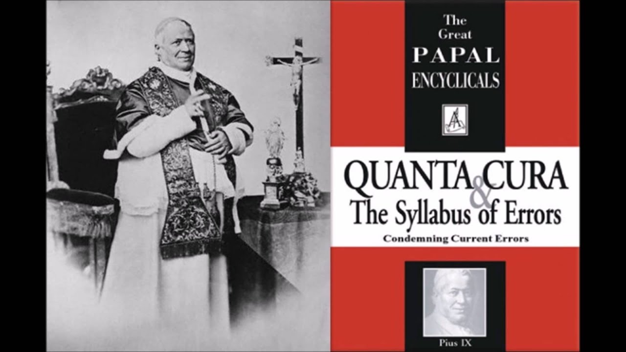 Pío IX y el Syllabus