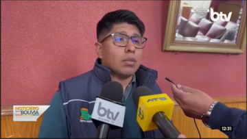 Andrés Arequipa, gerente de la Empresa Municipal de Aseo Oruro (EMAO),