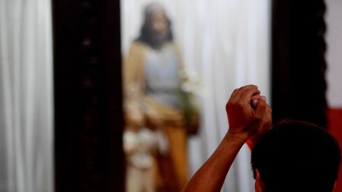 La población vive su fe participando de las actividades religiosas de la Semana Santa. Foto: Ricardo Montero