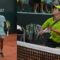 Fotos de Prado y Dellien en sus partidos de octavos. Crédito: Bolivia Open.