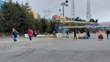 La estación de peaje de Vías Bolivia al ingreso de la Autopista La Paz – El Alto. Foto: Vías Bolivia.