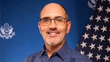 El nuevo Encargado de Negocios de la Embajada de Estados Unidos en Bolivia, Erik Martini. Foto: Embajada de Estados Unidos