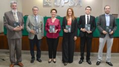 Francisco y Óscar Terceros, Lauren Müller, María Serrate, Aarón Mariscal y Enrique Fernández. Foto: UPSA.