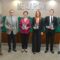 Francisco y Óscar Terceros, Lauren Müller, María Serrate, Aarón Mariscal y Enrique Fernández. Foto: UPSA.